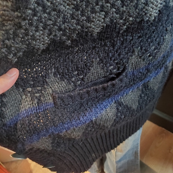 FYLO Long Knit Button Up Sweater - Picture 6 of 8